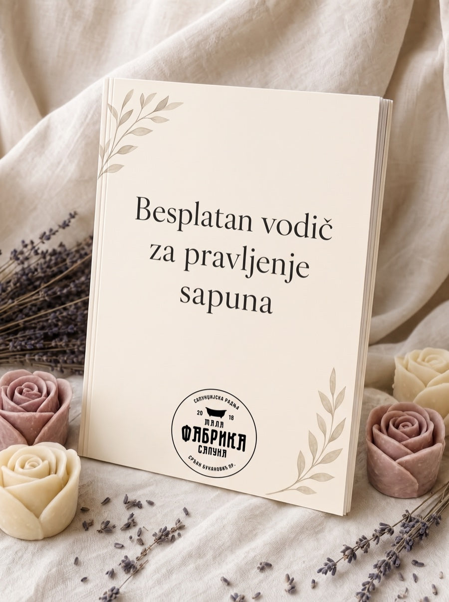Besplatan vodič za pravljenje sapuna